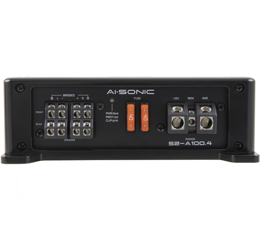 AI-SONIC S2-A100.4 versterker 4 kanaals 660 watts RMS