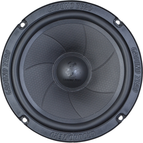 Ground Zero Iridium GZIC-165.2 luidspreker set 16,5 cm 2-weg compo 100 watts RMS