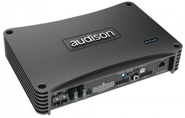 Audison Prima AP-F8.9BIT DSP versterker 8 kanaals 1040 watts RMS