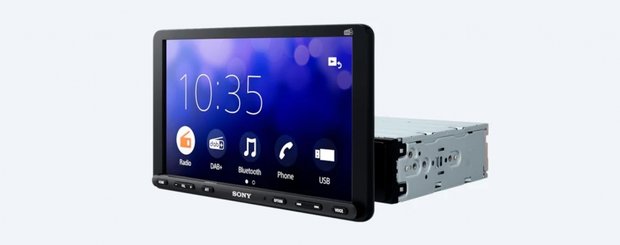 SONY XAV-AX8150D 1-din DAB radio met Apple Carplay & Weblink
