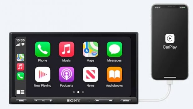 SONY XAV-AX5650DAB 2-din DAB radio met Apple Carplay & Weblink