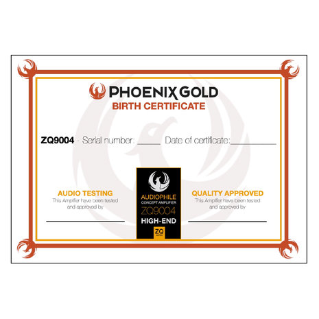 Phoenix Gold ZQ9004-NR17 high end 4 kanaals versterker 920 watts RMS Limited Edition