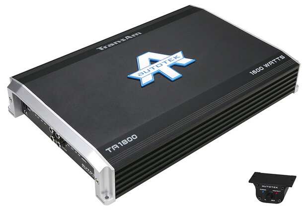 Autotek TA-1800 mono block versterker 800 watts RMS 1 ohms