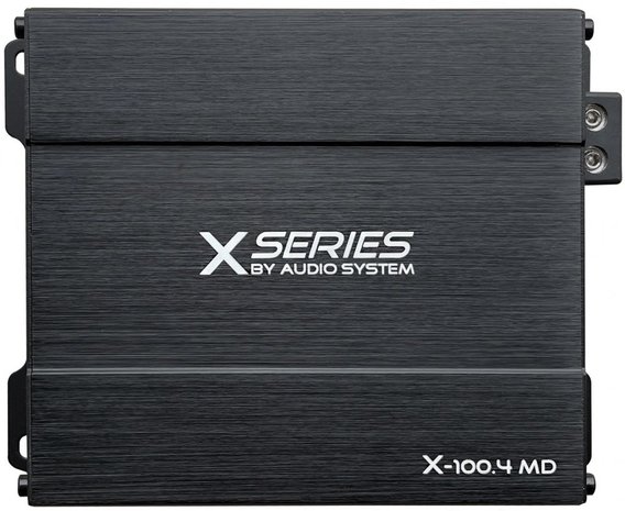 Audio System X100.4MD micro 4 kanaals versterker 600 watts RMS