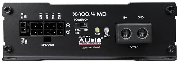 Rimpels Arbitrage ongeduldig Audio System X100.4MD micro 4 kanaals versterker 600 watts RMS - Car Hifi  Twente