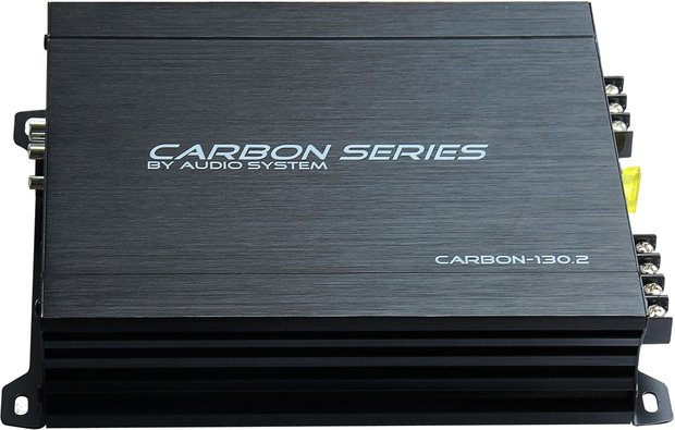 Audio System CARBON-130.2 versterker 2 kanaals 260 watts RMS