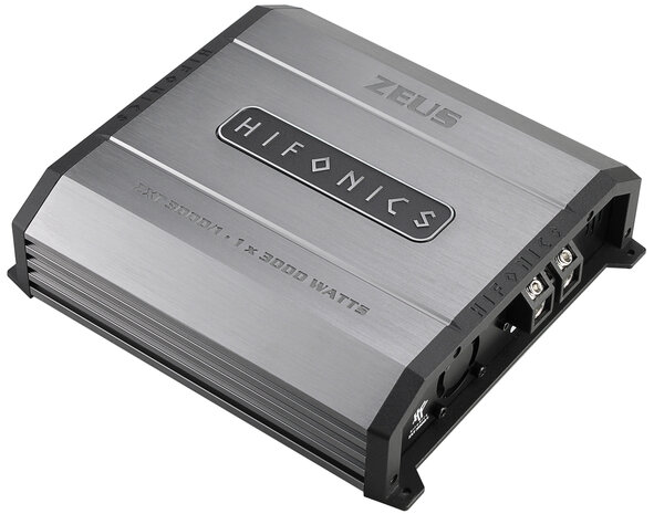 Hifonics Zeus Extreme ZXT3000/1 monoblock versterker 3300 watts RMS 1 ohms