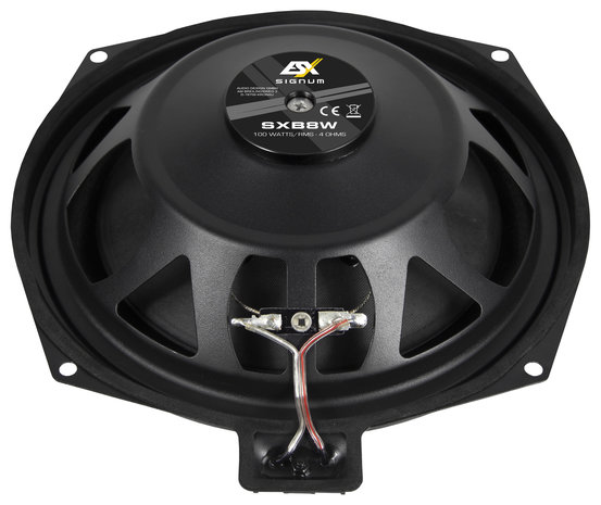 ESX Signum SXB8.2W custom fit 20cm woofer set 100 watts RMS voor BMW & MINI