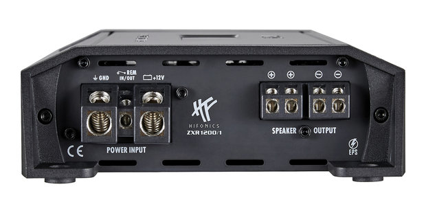 Hifonics Zeus Power ZXR1200/1 mono block versterker 1200 watts RMS 1 ohms