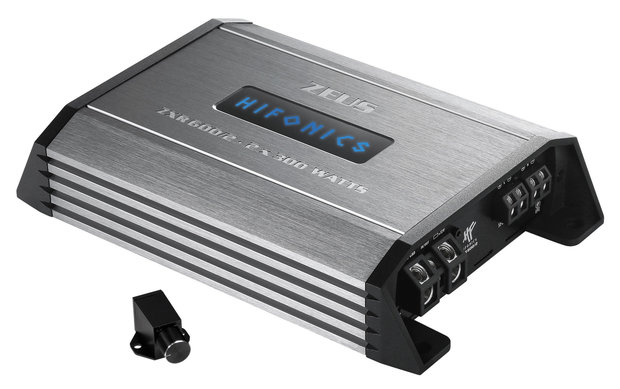Hifonics Zeus Power ZXR600/2 versterker 2 kanaals 600 watts RMS
