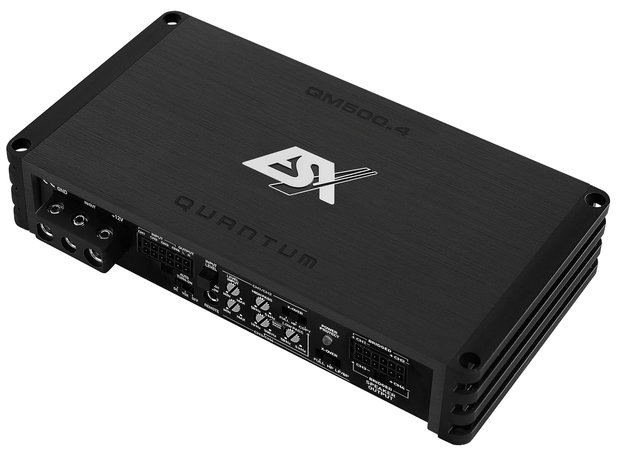 ESX Quantum QM500.4 versterker 4 kanaals 500 watts RMS Black Edition