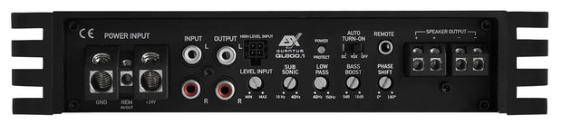 ESX Quantum QL800.1 mono block versterker 800 watts RMS 1 ohms Black Edition