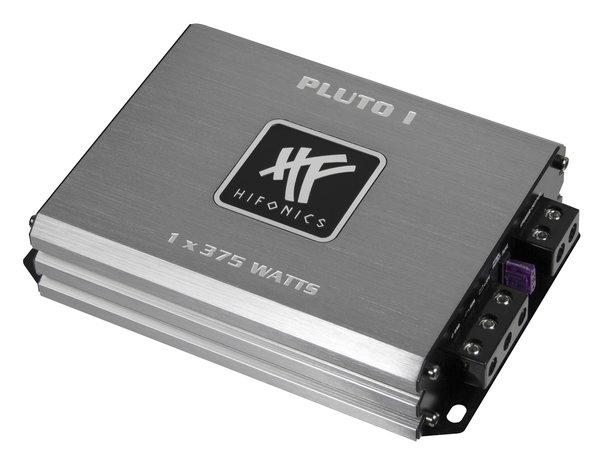 Hifonics Pluto I micro mono block versterker 375 watts RMS 2 ohms