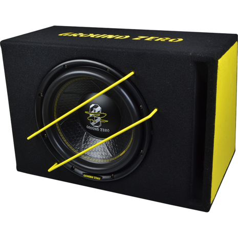 Ground Zero Iridium GZIB-12SPL bassreflex kist 12 inch 500 watts RMS DVC 2 ohms