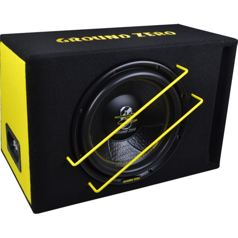 Ground Zero Iridium GZIB-12SPL bassreflex kist 12 inch 500 watts RMS DVC 2 ohms