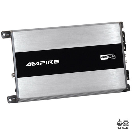 Ampire MBM1.24V monoblock versterker 24 volts 500 watts RMS 2 ohms