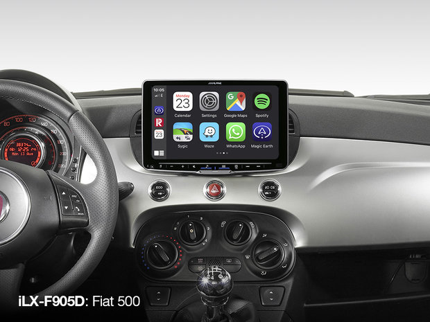 Alpine iLX-F905D (Halo) 9 inch DAB+ autoradio met Apple Carplay & Android Auto