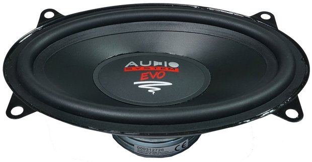 Audio System HX406SQ-EM-EVO3 high end 4 x 6 inch 2-weg compo set 90 watts RMS