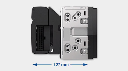 Alpine KTA-450 head unit power pack versterker module 4 kanaals 400 watts