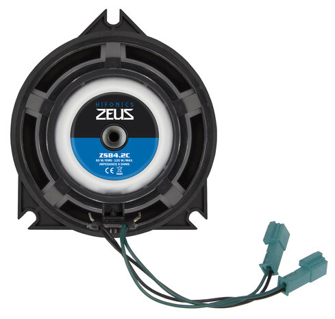 Hifonics Zeus ZSB4.2C custom fit 10cm 2-weg compo set 60 watts RMS voor BMW & MINI