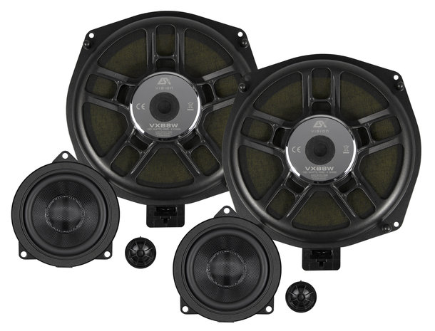 ESX VISION VXB8.3C custom fit 3-weg compo set 180 watts RMS voor BMW & MINI