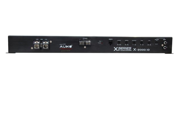 Audio System X2000.1D mono block versterker 2000 watts RMS 1 ohms