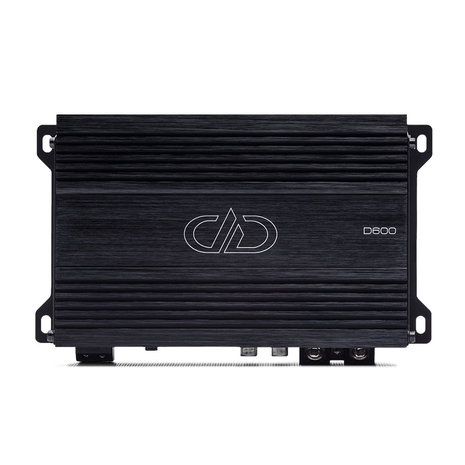 Digital Design D600 mono block versterker 600 watts RMS 1 ohms