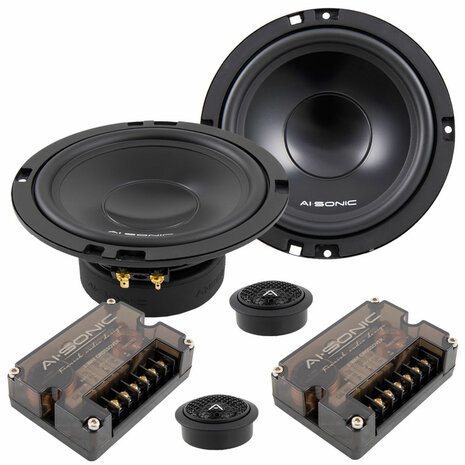 AI-SONIC S2-C6.2 luidspreker set 16,5 cm 2-weg compo 90 watts RMS