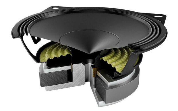 Audison AP4 middentoon luidspreker set 10 cm 40 watts RMS