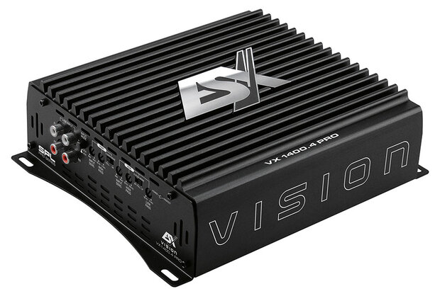 ESX VISION VX1400.4-PRO high power 4 kanaals versterker 1400 watts RMS