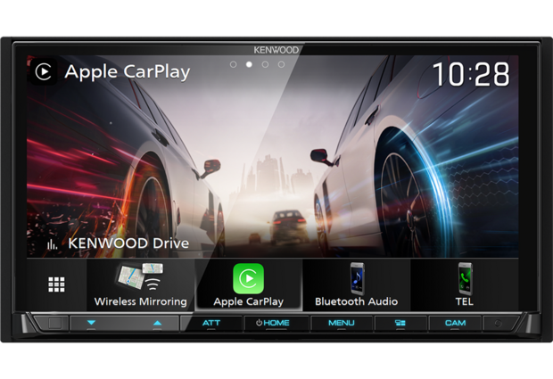 Kenwood DMX8021DABS bluetooth wireless Android Auto & Apple Carplay