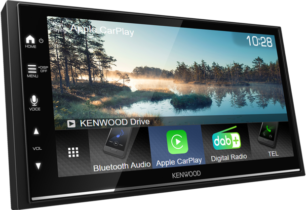 Kenwood DMX7722DABS autoradio wireless Apple Carplay & Android Auto Wifi bluetooth