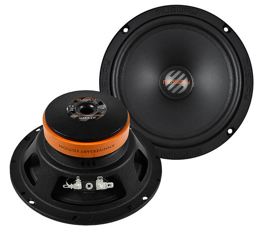 MusWay MAE6.2W kickbassen set 16,5 cm 100 watts RMS Jubileum Edition