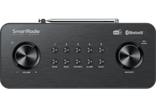 Kenwood CR-ST100S-B compacte internet radio systeem met Spotify DAB+ USB & bluetooth audio