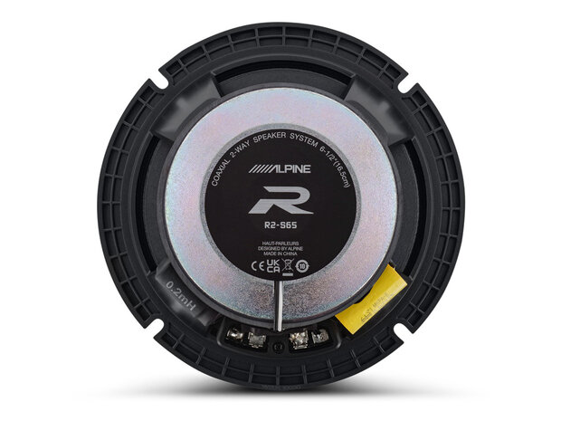 Alpine R2-S65 Hi-Res Audio luidspreker set 16,5cm 2-weg 100 watts RMS 4 ohms