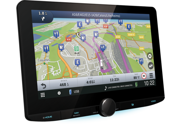 navigatie camper/truck 10.1 HD touchscreen - Car Hifi