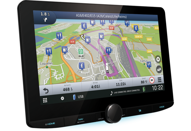 Omringd opgraven verwerken Kenwood DNR922RVS navigatie camper/truck 10.1 inch HD touchscreen - Car  Hifi Twente