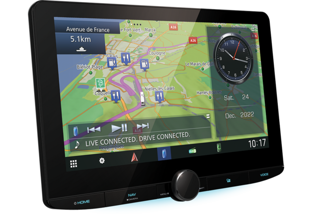 Kenwood DNR922RVS navigatie camper/truck 10.1 inch HD touchscreen