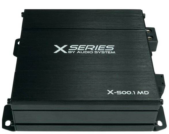 Audio System X500.1MD mono block versterker 500 watts RMS 2 ohms