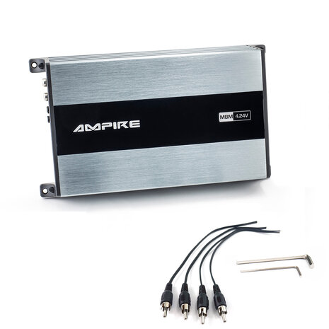 Ampire MBM4.24V-4G versterker 24 volts 4 kanaals 440 watts RMS