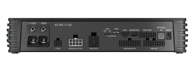 Audison Forza AF-M5.11 BIT DSP versterker 5 kanaals 1200 watts RMS