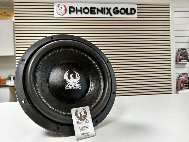 Phoenix Gold Z-ONE122 Limited Edition NR70 subwoofer 12 inch 2000 watts RMS DVC 2 ohms