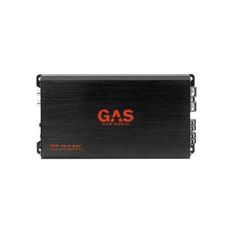 GAS AUDIO TFP70.4-24V versterker 4 kanaals 24 volts 440 watts RMS