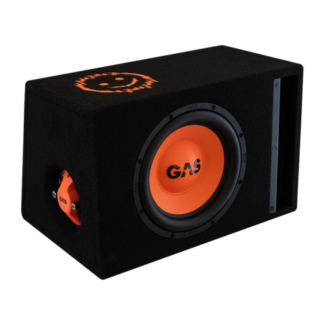 GAS AUDIO MAD B2-110 bassreflex subwoofer kist 10 inch 300 watts RMS 4 ohms