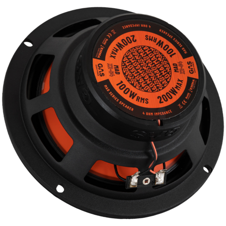 GAS AUDIO MAD X2-64 luidspreker set 16,5 cm 2-weg 100 watts RMS 4 ohms