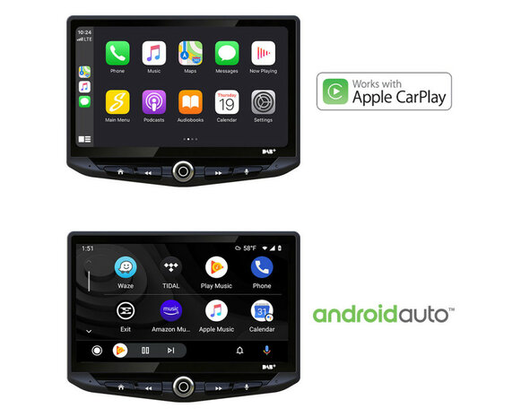 Stinger HEIGH10-UNI810E autoradio 10 inch touchscreen Apple Carplay & Android Auto