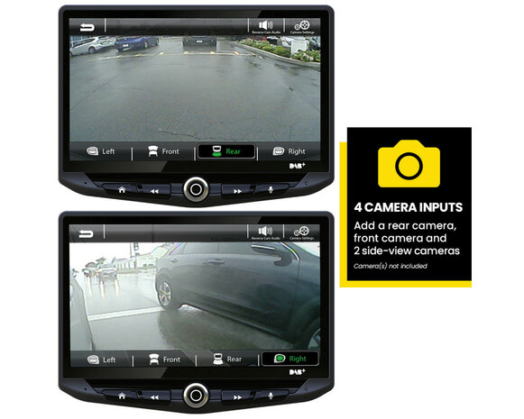 Stinger HEIGH10-UNI810E autoradio 10 inch touchscreen Apple Carplay & Android Auto