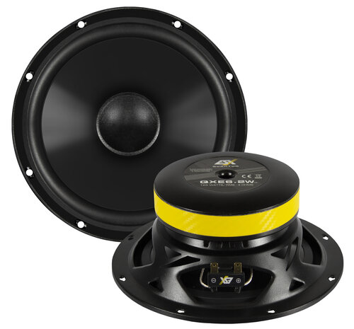 ESX Vision QXE6.2Wv2 kickbassen set 16,5 cm 125 watts RMS 4 ohms