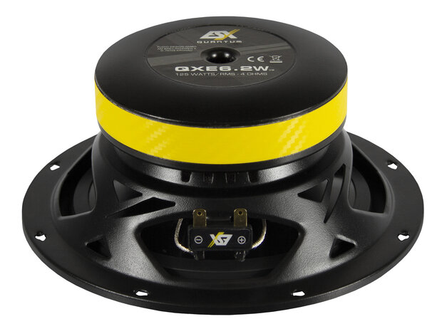 ESX Vision QXE6.2Wv2 kickbassen set 16,5 cm 125 watts RMS 4 ohms