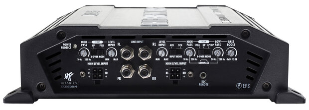 Hifonics Zeus ZXE600/4 versterker 4 kanaals 600 watts RMS